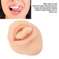 thumbnail image 2 of Modelo de boca de lengua de silicona 3d Modelo de boca de lengua de silicona suave Modelo de práctica de perforación de lengua de silicona Modelo de boca de lengua Modelo de ANGGREK Otros, 2 of 7
