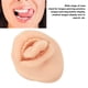 thumbnail image 3 of Práctica De Perforación Partes Del Cuerpo, Fácil De Operar Versátil Suave Reutilizable Simulación Portátil Modelo De Boca De Lengua De Silicona Para Uñas De Labios, 3 of 8