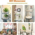 thumbnail image 3 of Coziwow Bird Stand Parrot Perch Large Play Stand with Toy Hook Rolling Wheel Stainless Steel Tray Bowls, 3 of 14