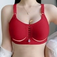 thumbnail image 2 of Darzheoy Wire-Free Bra for Women Fashion Solid Color Comfortable Hollow Out Bra Underwear No Rims Bralette 40, 2 of 8