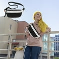 thumbnail image 1 of Riñonera | Riñonera con bolsillo grande con cremallera | Correa ajustable para el hombro, ideal para viajes, senderismo y correr | Amplio espacio para el teléfono y objetos esenciales, 1 of 6