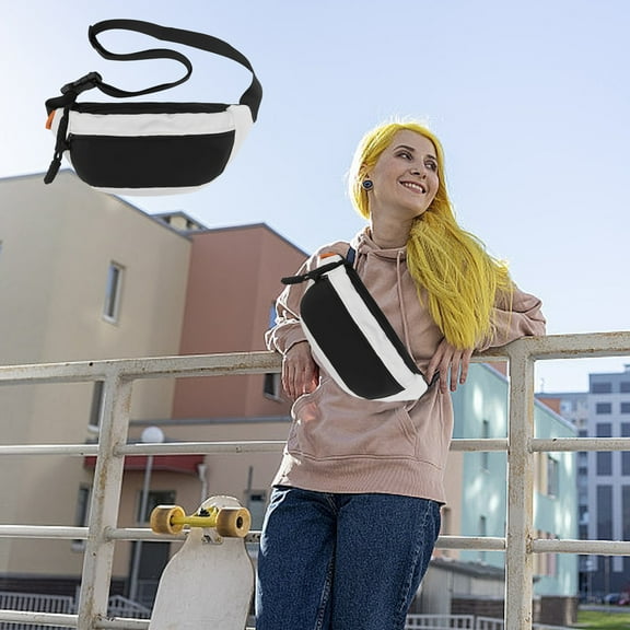 Tgbvmt Waist Bag Fanny Pack Large Storage Adjustable Strap Multi-Zipper Pocket Travel Gear for Outdoor Travel Sports Hiking Daily Errands Festival Outings Crossbody Waist Pack Travel Essentials Bag