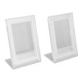 thumbnail image 3 of 2 Pcs Cadre Photo Autoportant en Forme de L pour Mini 12 11 9 8 7 pour EVO Cadre Photo Incliné 3 Pouces Transparent, 3 of 6