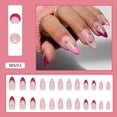 thumbnail image 2 of Kit de Uñas Postizas Onsdag Acrílicas Largas en Forma Almendra 24 piezas, 2 of 7