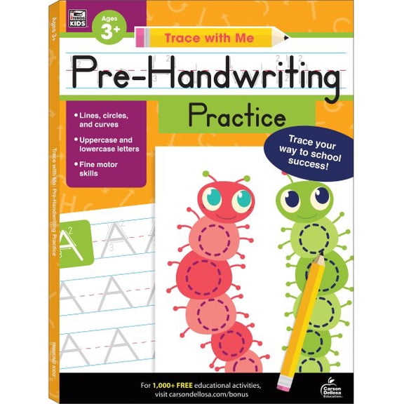 Pre-Owned Pre-Handwriting Practice (Trace with Me) Paperback
