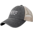 thumbnail image 1 of My Name Isn't Tom But I'm Petty Hat, Adjustable Mesh Caps, Retro Washed Hat, 1 of 7