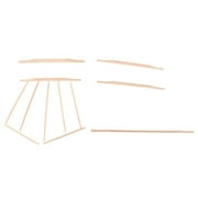 LeeQinersw 24 Pcs Spruce Bracewood Kit for Acoustic/Classical Guitar Makers Luthiers Supply