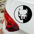 thumbnail image 4 of SPRING PARK Cool Reflective Pitbull Dog Car Sticker Auto Truck Door Window Warning Decal&nbsp;, 4 of 5