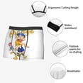 thumbnail image 4 of Lsque Sml Jeffy Pattern Men’s Total Support Pouch Boxer Briefs, X-Temp Cooling, Moisture-Wicking Underwear, Regular, Long-leg and Trunk-Small, 4 of 7