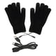 thumbnail image 4 of Guantes calefactables USB para invierno, tejidos, lavables, para portátil, calentadores de manos Negro, 4 of 9