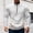 Z-White, variant on Men's Big and Tall Pullover Sweatshirt with Stand Collar and Sports Pocket for Fashion