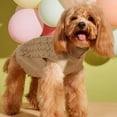 thumbnail image 4 of Dog Sweater for Small, Medium, Large Dogs - Warm Winter Pet Clothes - Solid Color Pet Jumper Clothes, Comfortable Elastic Puppy Clothes Fall Winter Black Size:L, 1pcs, 4 of 7
