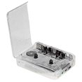 thumbnail image 2 of Cassette Player Full Transparent Shell Cassette to MP3 Format Tape Player Plug and Play Audio Digit, 2 of 5