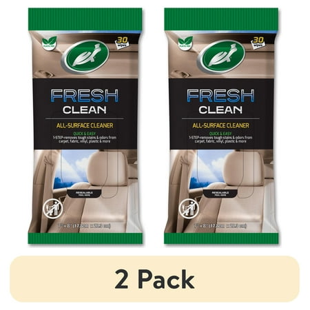 (2 pack) Turtle Wax Clean Wipes 30 Count