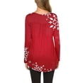 thumbnail image 7 of GDfun Women's Autumn Fashion Cardigan Plaid Printed Single Breasted Casual Comfy Shirts Long Sleeves Versatile Shirt Ladies Tops, 7 of 7