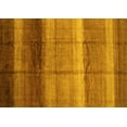 thumbnail image 1 of Ahgly Company Machine Washable Indoor Rectangle Abstract Yellow Modern Area Rugs, 4' x 6', 1 of 4