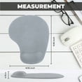 thumbnail image 6 of Herbher Mouse Pad with Wrist Rest, Gray, 1 Pack, 6 of 7