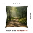 thumbnail image 4 of nygtbtfer Set of 2 with with Brown Green Soft Comfortable Washable Couch Living Room Square White, 4 of 7