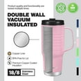 thumbnail image 4 of 24 oz Travel Mug with Handle, Stainless Steel Vacuum Insulated Coffee Double Wall Travel Mugs with Leakproof Lid, BPA Free, 4 of 4