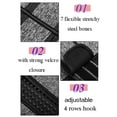 thumbnail image 3 of Women's Double Coverage Waist Trainer Corset Trimmer Belt Waist Cincher Body Shaper Slimming Sports Girdle Weight Loss Shapewear, 3 of 8