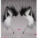 thumbnail image 5 of Orejas de gato, lobo, zorro, animales, Cosplay, accesorios bonitos para la cabeza para Halloween, 5 of 5