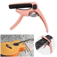 thumbnail image 3 of Capo Universal, Metal Guitar Capo Tone Adjustment Tool with Pick Holder, Wide Application, Spring Loaded, Metal Material, Soft Padding, Suitable For Electric Guitar, Acoustic, 3 of 7