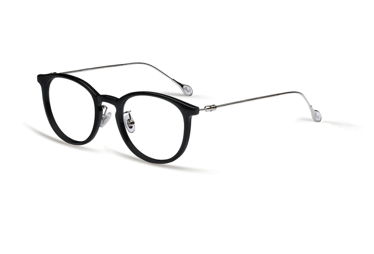 KALLA, KC8098C1A - Eyeglasses Black Round Unisex Optical Lightweight Glasses Frame for Prescription Lens KALLA, KC8098C1A - Eyeglasses Black Round Unisex Optical Lightweight Glasses Frame for Prescription Lens
