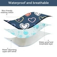 thumbnail image 4 of Tapis de Propreté pour Chien Couverture Réutilisable Absorbante Couche Lavable Tapis d'Entraînement pour Chiot Lit pour Animaux Tapis d'Urine Housse de Siège de Voiture pour Animaux, 4 of 5