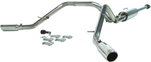For 02-05 Dodge 1500/2500 Catback Exhaust System Stainless Steel Dual 2.25 inches OD Tail Pipe Kit 
