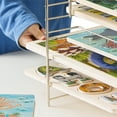 thumbnail image 6 of Melissa & Doug Deluxe Metal Wire Puzzle Storage Rack for 12 Small and Large Puzzles, 6 of 10