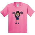 thumbnail image 3 of Inktastic African American Girl, Cheerleaders, Cheerleading Youth T-Shirt, 3 of 5