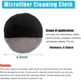 thumbnail image 2 of Car Screen Cleaner, 4.33"×4.33" Round Microfiber Auto Screen Cleaning Pad, Foldable Touch Screen Cleaner Cloth for Vehicle Dashboard LCD Display, Interior Car Accessories, 2 of 6