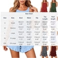 thumbnail image 3 of UAMVSH Pajama Sets for Women 2 Piece Ruffle Lounge Set Soft Crewneck Sleeveless Top with Shorts Sleepwear Set Cute Outfits, 3 of 7