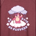 thumbnail image 3 of Toy Story - Lotso No Rain No Flowers - Women's Lightweight French Terry Long Sleeve Shirt, 3 of 5
