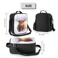 thumbnail image 2 of Bingfone Highland Cow Reusable Insulated Lunch Bag Cooler For Work School Picnic Or Travel, 2 of 7