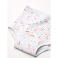 thumbnail image 3 of Hudson Baby Infant and Toddler Girl Cotton Training Pants, Coral Unicorn, 2 Toddler, 3 of 3