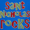 thumbnail image 3 of CafePress - Saint Nicholas Rocks Kids Dark T Shirt - Dark T-Shirt Kids XS-XL, 3 of 4