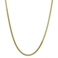 thumbnail image 1 of 10K Yellow Gold 3.0mm Silky Herringbone Chain 16 Inch, 1 of 5