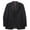 Black Mini Herringbone, variant on Trussini Men's Black Peak-Lapel Tuxedo Suit - 43 Regular