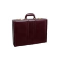 thumbnail image 2 of Maletín Attaché McKlein DALEY Leather 3.5 Burgundy, 2 of 3