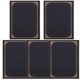 thumbnail image 1 of juegos de fundas para certificados y diplomas con borde dorado para certificados tamaño carta, cartulina y documentos, 1 of 7