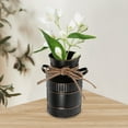 thumbnail image 3 of GOOHOCHY Decorative Retro Milk Bottle Vase 14.50X12.00X9.00CM Black, 3 of 8