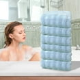 thumbnail image 2 of XGFHYJEH 6PCS Hand Towel, Hand Towel Set, Towel Clearance, Hand Towels for Bathroom, Spring Hand Towel, Towel For Bath, Hand, Face, Gym, Spa, Spandex, 35*75cm, Light blue, 2 of 6