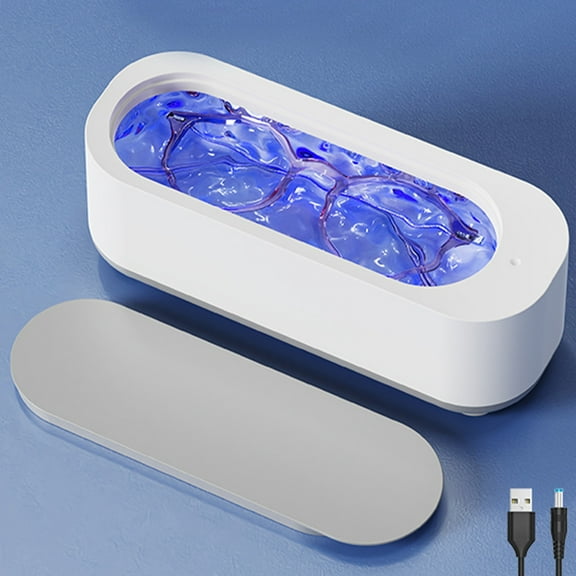 Portable Multifunctional Eye Cleaner, Household Eyeglass and Jewelry Cleaner, Suitable for Watches, Glasses, Razors, and Small Items Cleaning