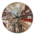thumbnail image 2 of Designart 1 in Quartz Traditional Wall Clock, 2 of 2