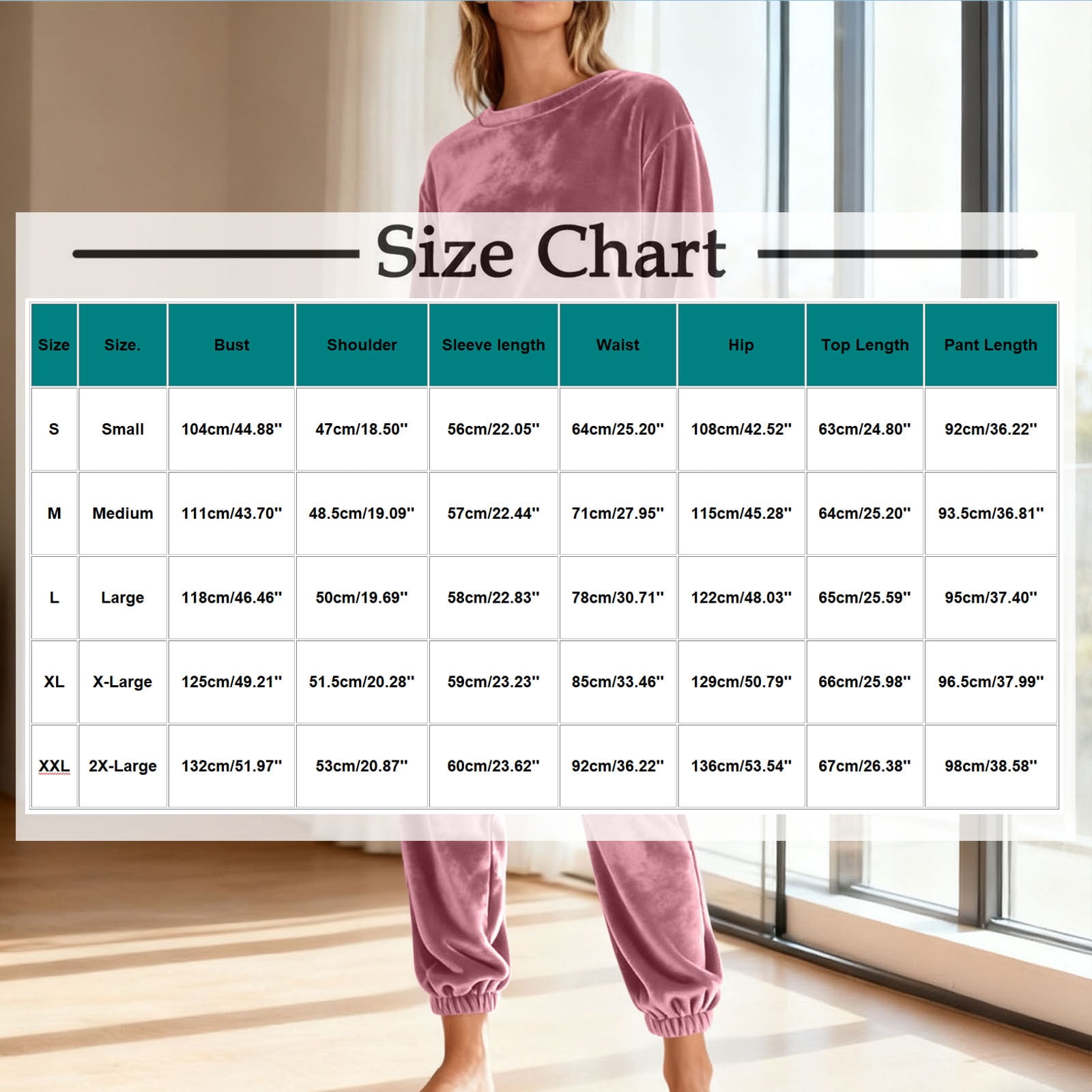Women's Velvet Pajama Set Warm Long Sleeve Shirts & Joggers 2 Piece Jogging Suit Soft Sweatsuit Set Fashion Tracksuit Trendy Sleepwear Comfy Pjs Winter Outfits