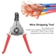 thumbnail image 3 of Pelacables Automático, Herramienta Multifuncional Para Pelar Cables 0,5-6 Mm² 0,5 Mm 1,2 Mm 1,6 Mm 2,0 Mm Orificio De Alta Eficiencia Para Eliminación De La Capa De Aislamiento, 3 of 8