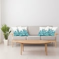 thumbnail image 4 of Ambesonne Nautical Throw Pillow Cover 4 Pack, Ship and Ocean Waves, 24", Aqua Taupe, 4 of 7