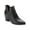 Black Smooth, variant on Womens Eliza Faux Leather Almond Toe Ankle Boots