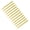 Gold, variant on M Buder 12-Piece Twisted Taper Candles, Smokeless Metallic Soy Wax Long Candlestick for Wedding Party Dinner, 10.63 Inches / 27 cm, Silver